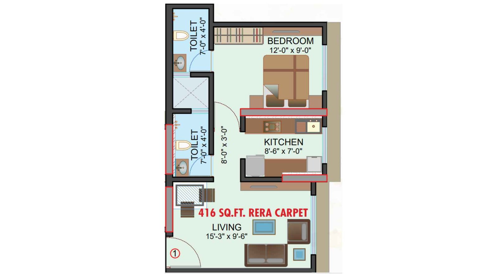 Pearl-Regency-Wing-C-1-BHK-416-sqft
