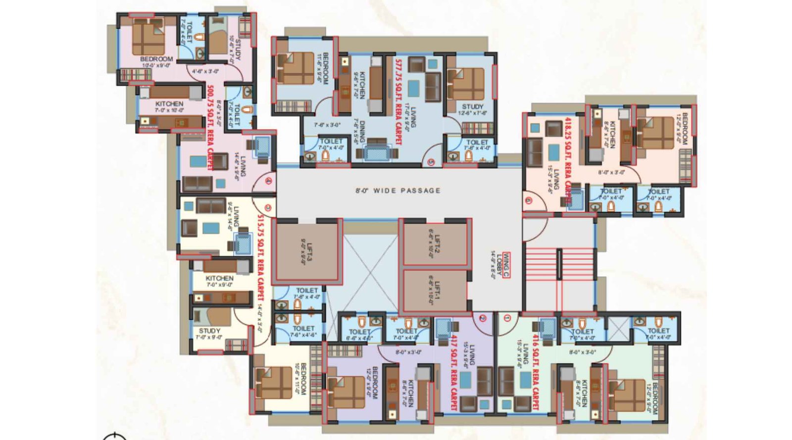 Pearl-Regency-Wing-C